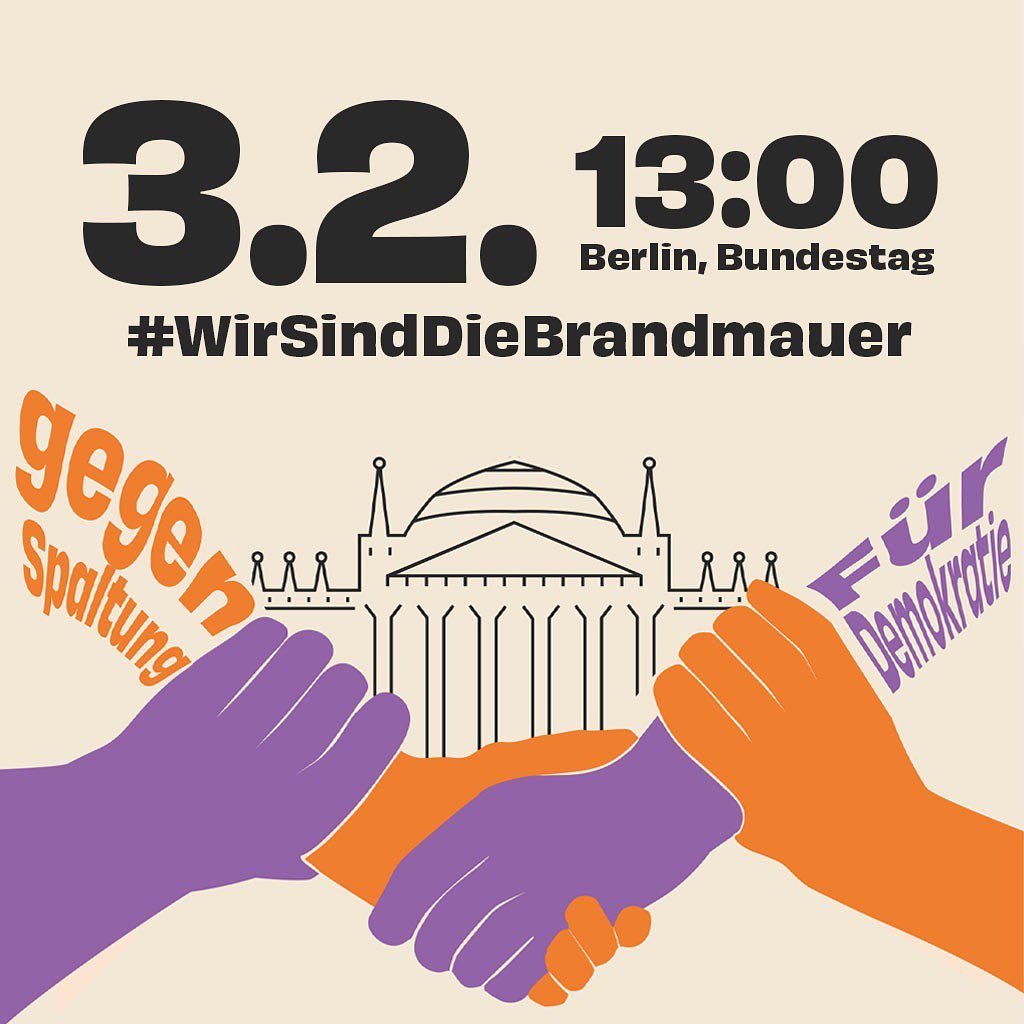 3.2. Aktionstag: Wir sind die Brandmauer!